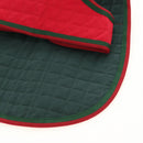 GUCCI Pet Coat Web Sherry Line Cotton Red Green Auth 183133M-11