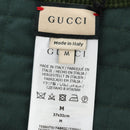 GUCCI Pet Coat Web Sherry Line Cotton Red Green Auth 183133M-16
