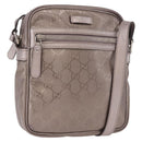 GUCCI GG Implementation Shoulder Bag PVC Pink Silver 233268 Auth 183135A-1