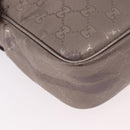 GUCCI GG Implementation Shoulder Bag PVC Pink Silver 233268 Auth 183135A-11