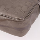 GUCCI GG Implementation Shoulder Bag PVC Pink Silver 233268 Auth 183135A-12