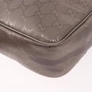 GUCCI GG Implementation Shoulder Bag PVC Pink Silver 233268 Auth 183135A-14