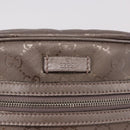 GUCCI GG Implementation Shoulder Bag PVC Pink Silver 233268 Auth 183135A-16
