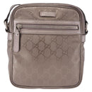 GUCCI GG Implementation Shoulder Bag PVC Pink Silver 233268 Auth 183135A-2