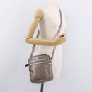 GUCCI GG Implementation Shoulder Bag PVC Pink Silver 233268 Auth 183135A-25