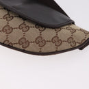 GUCCI GG Canvas Waist bag Beige Gold 106688 Auth 183136A-14
