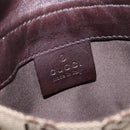 GUCCI GG Canvas Waist bag Beige Gold 106688 Auth 183136A-18