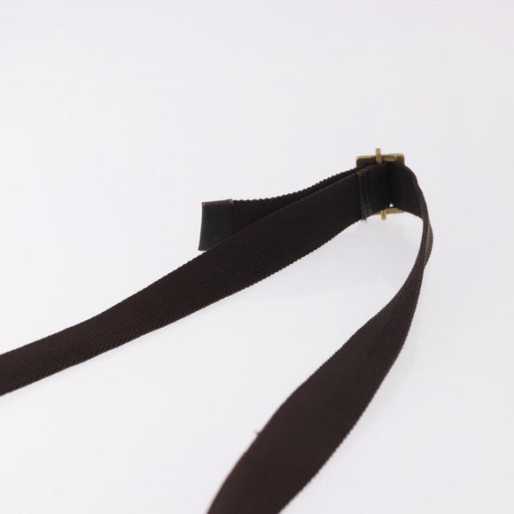 GUCCI GG Canvas Waist bag Beige Gold 106688 Auth 183136A