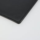 GUCCI GG Marmont Clutch Bag Leather Black Gold 475317 Auth 183138-8