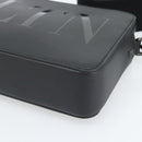 VALENTINO Shoulder Bag Leather Black Auth 183142M-8