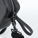 VALENTINO Shoulder Bag Leather Black Auth 183142M-9