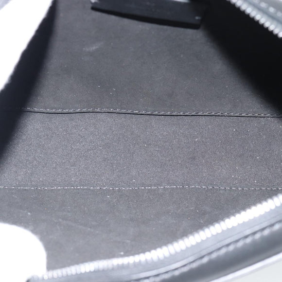 VALENTINO Shoulder Bag Leather Black Auth 183142M