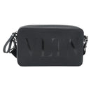 VALENTINO Shoulder Bag Leather Black Auth 183142M-13