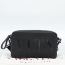 VALENTINO Shoulder Bag Leather Black Auth 183142M-12