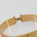 HERMES Click H Bracelet metal Orange Auth 183145-9