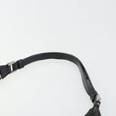 Christian Dior Trotter Canvas Street Chic Shoulder Bag Black Silver Auth 183160-8