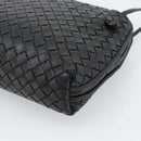 BOTTEGA VENETA INTRECCIATO Umhängetasche Leder Schwarz Auth 183161A-15