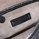 BOTTEGA VENETA INTRECCIATO Umhängetasche Leder Schwarz Auth 183161A-17