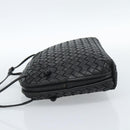 BOTTEGA VENETA INTRECCIATO Umhängetasche Leder Schwarz Auth 183161A-3
