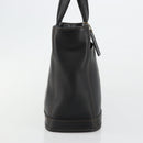 Coach Hand Bag Leather Black Gold Auth 183167-4
