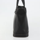 Coach Hand Bag Leather Black Gold Auth 183167-5