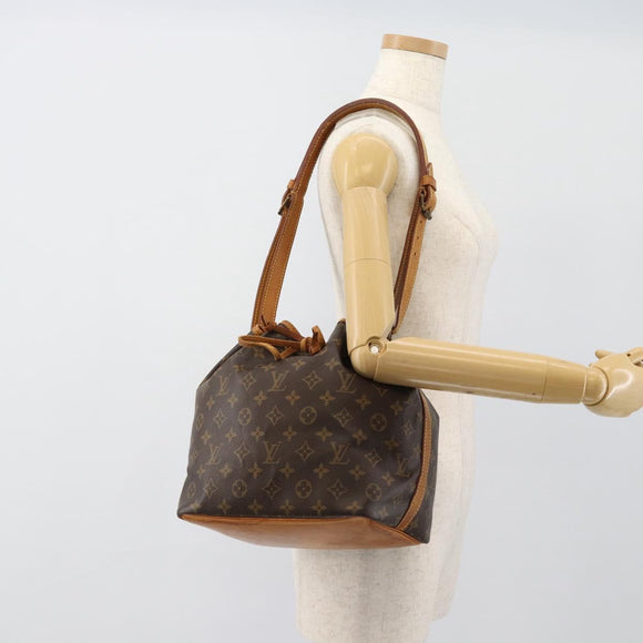 LOUIS VUITTON Monogram Petit Noe Shoulder Bag M42226 LV Auth 183176