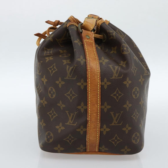LOUIS VUITTON Monogram Petit Noe Shoulder Bag M42226 LV Auth 183176