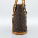 LOUIS VUITTON Monogram Bucket GM Schultertasche M42236 LV Auth 183178-4