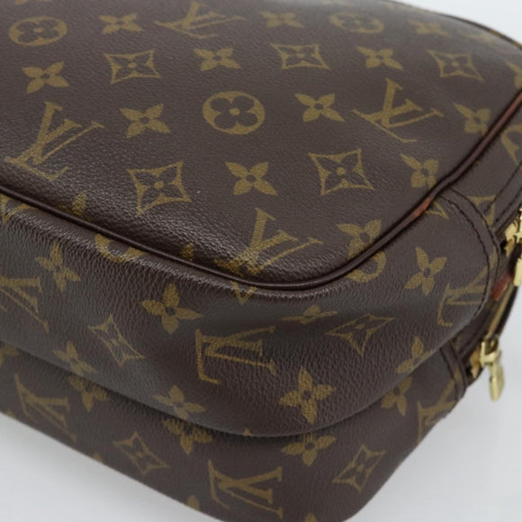 LOUIS VUITTON Monogram Reporter PM Shoulder Bag M45254 LV Auth 183180A
