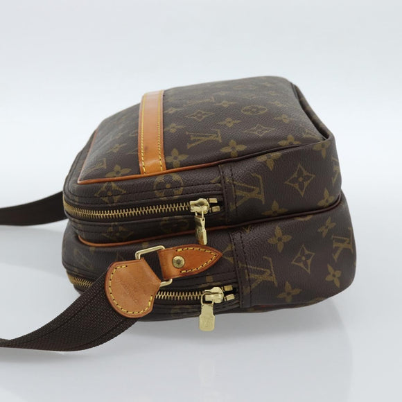 LOUIS VUITTON Monogram Reporter PM Shoulder Bag M45254 LV Auth 183180A