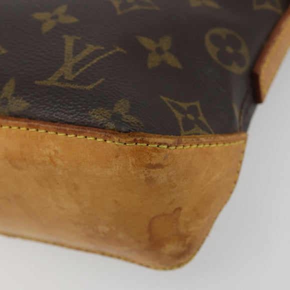 LOUIS VUITTON Monogram Trotteur Schoudertas M51240 LV Auth 183181