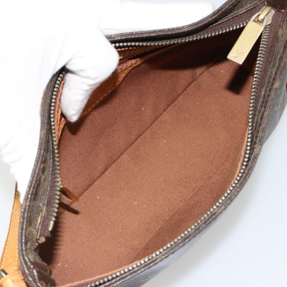 LOUIS VUITTON Monogram Trotteur Schoudertas M51240 LV Auth 183181