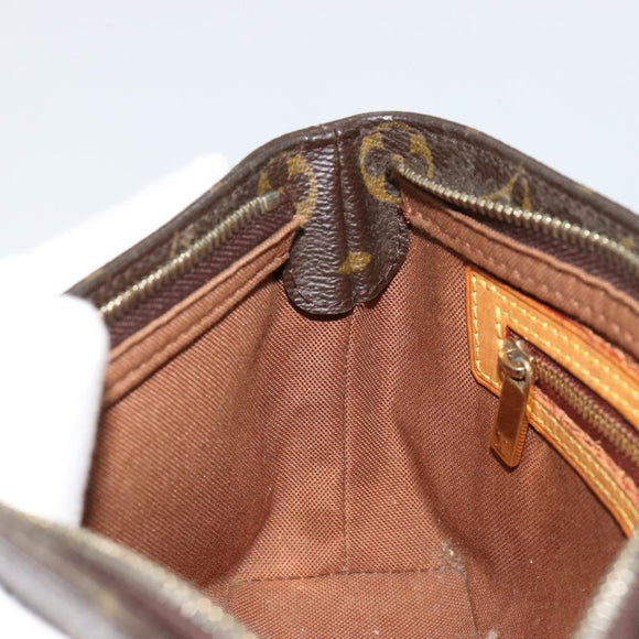 LOUIS VUITTON Monogram Trotteur Schoudertas M51240 LV Auth 183181