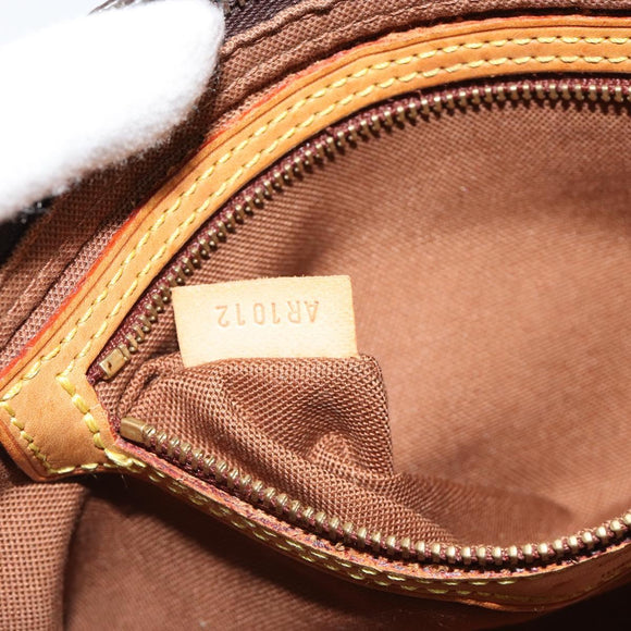 LOUIS VUITTON Monogram Trotteur Schoudertas M51240 LV Auth 183181