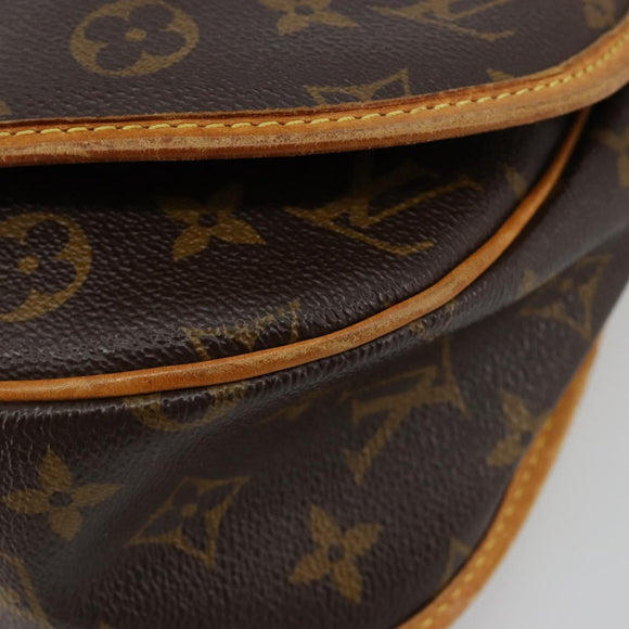 LOUIS VUITTON Monogram Menilmontant PM Umhängetasche M40474 LV Auth 183182