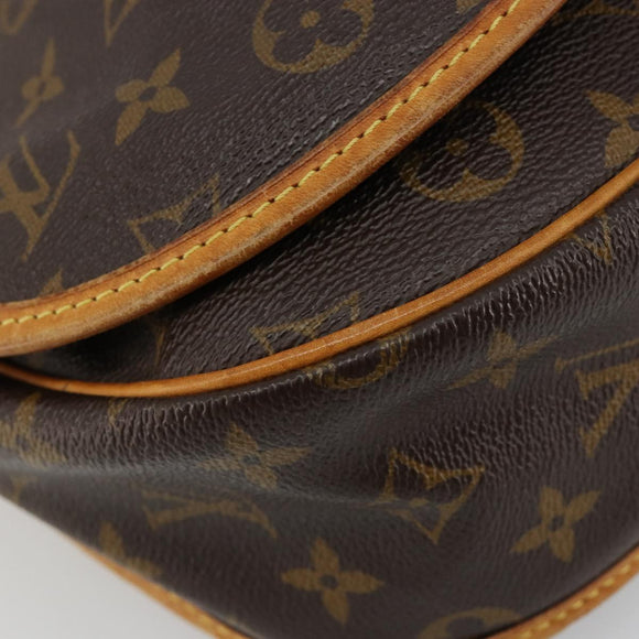 LOUIS VUITTON Monogram Menilmontant PM Umhängetasche M40474 LV Auth 183182