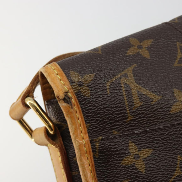 LOUIS VUITTON Monogram Menilmontant PM Umhängetasche M40474 LV Auth 183182