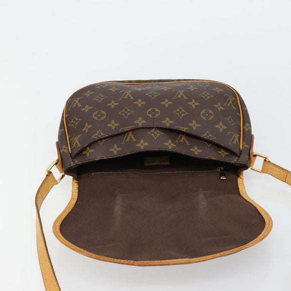 LOUIS VUITTON Monogram Menilmontant PM Umhängetasche M40474 LV Auth 183182