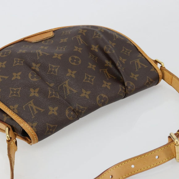 LOUIS VUITTON Monogram Menilmontant PM Umhängetasche M40474 LV Auth 183182