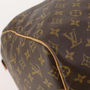 LOUIS VUITTON Monogram Keepall 55 Boston Bag M41424 LV Auth 183184-15