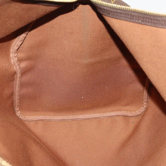 LOUIS VUITTON Monogram Keepall 55 Boston Bag M41424 LV Auth 183184