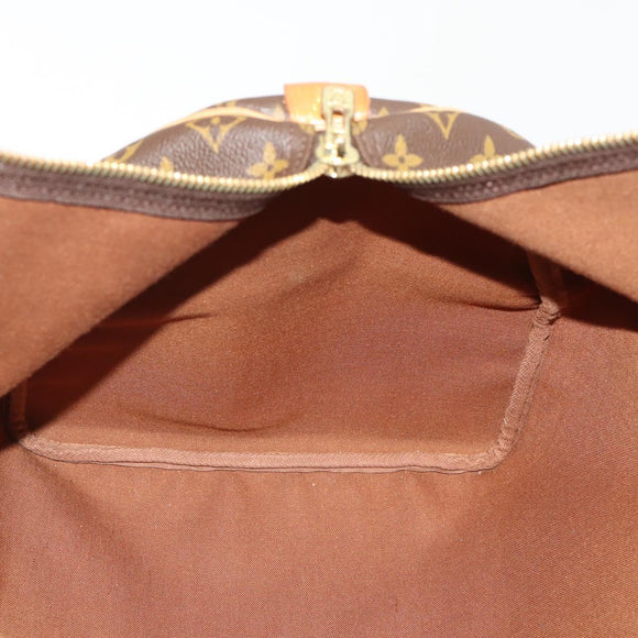 LOUIS VUITTON Monogram Keepall 55 Boston Bag M41424 LV Auth 183184