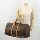 LOUIS VUITTON Monogram Keepall 55 Boston Bag M41424 LV Auth 183184-22