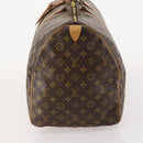 LOUIS VUITTON Monogram Keepall 55 Boston Bag M41424 LV Auth 183184-3