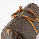 LOUIS VUITTON Monogram Keepall 55 Boston Bag M41424 LV Auth 183184-6