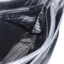 PRADA Hand Bag Nylon Black Silver Auth 183188A-18
