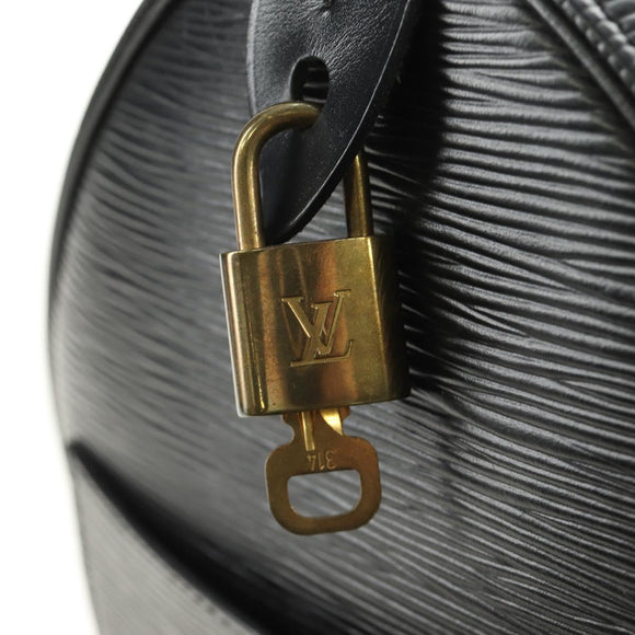 LOUIS VUITTON Epi Speedy 40 Handtasche Schwarz M42982 LV Auth 183190SAV