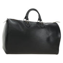 LOUIS VUITTON Epi Speedy 40 Handtasche Schwarz M42982 LV Auth 183190SAV-1