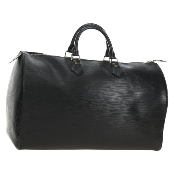 LOUIS VUITTON Epi Speedy 40 Handtasche Schwarz M42982 LV Auth 183190SAV