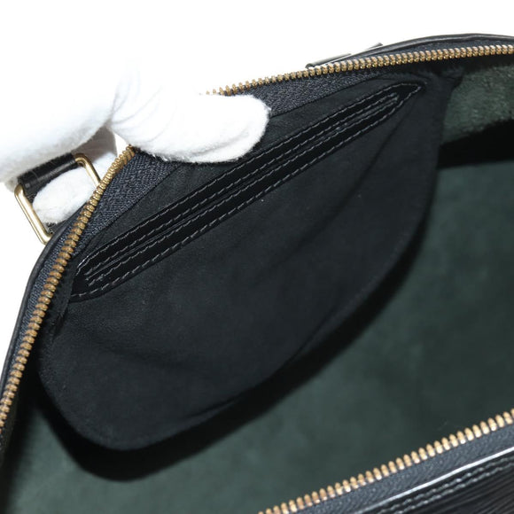 LOUIS VUITTON Epi Speedy 40 Handtasche Schwarz M42982 LV Auth 183190SAV